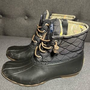 Sperry Women's Saltwater Quilted Duck Boots